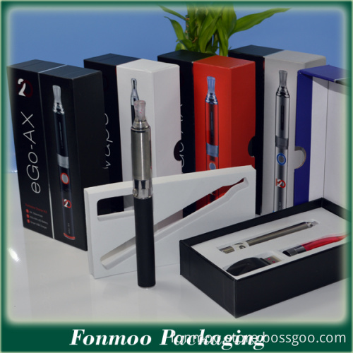 Green and Elegant Electronic Cigarette Packaging Box with Lid